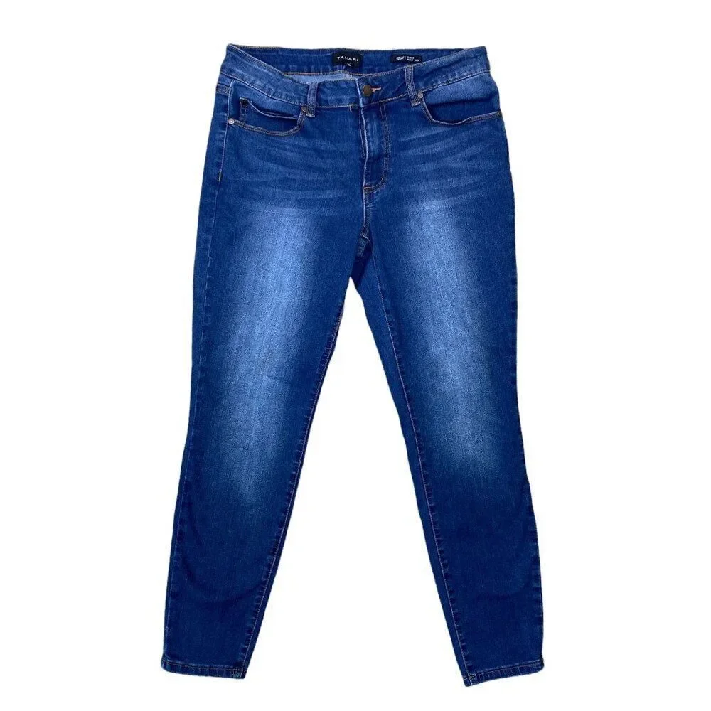 Tahari Kelly Classic Skinny Jeans Size 10/30